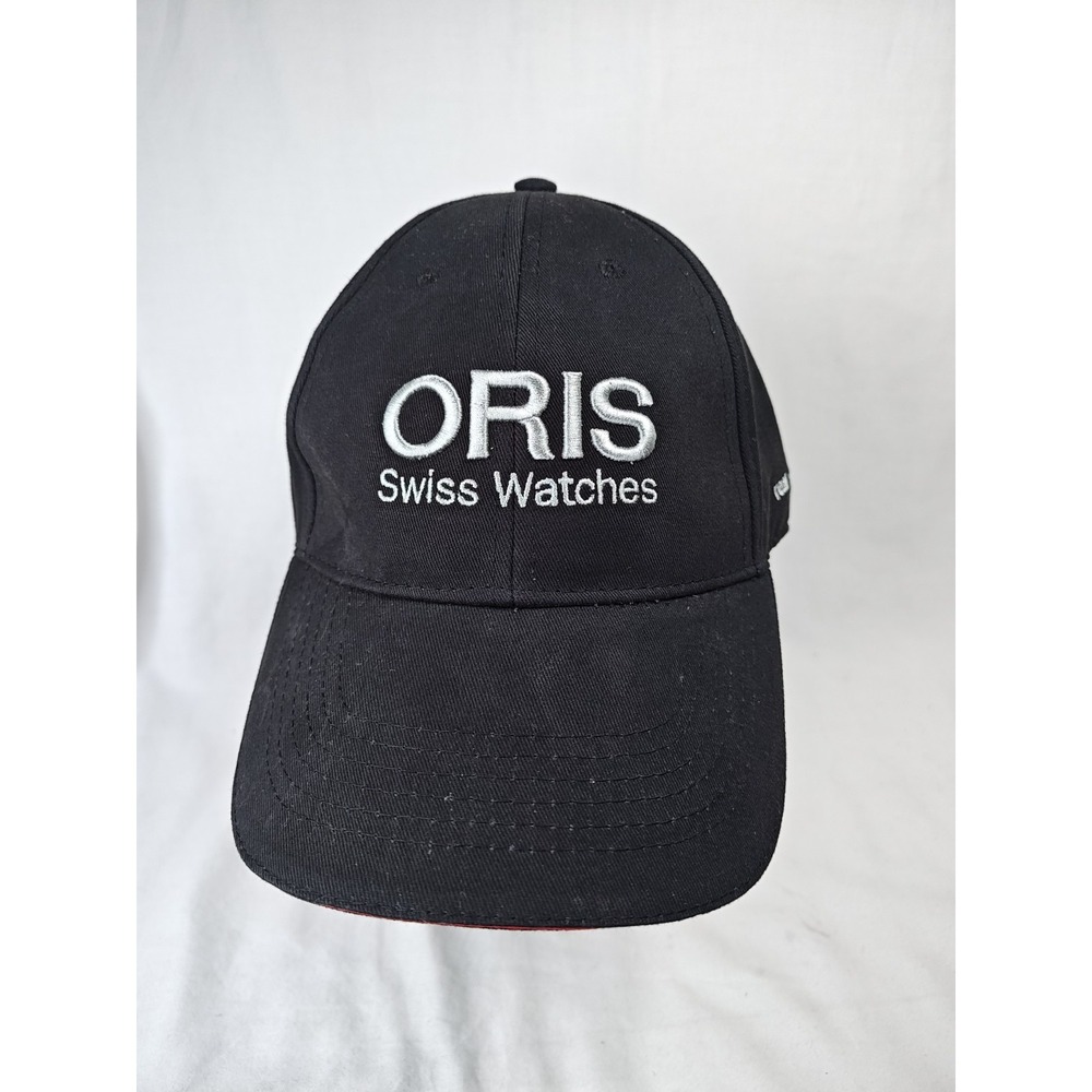 ORIS Swiss Watches Men's Hat Cap Black White Adjustable OSFM Adult Headwear - Picture 1 of 8